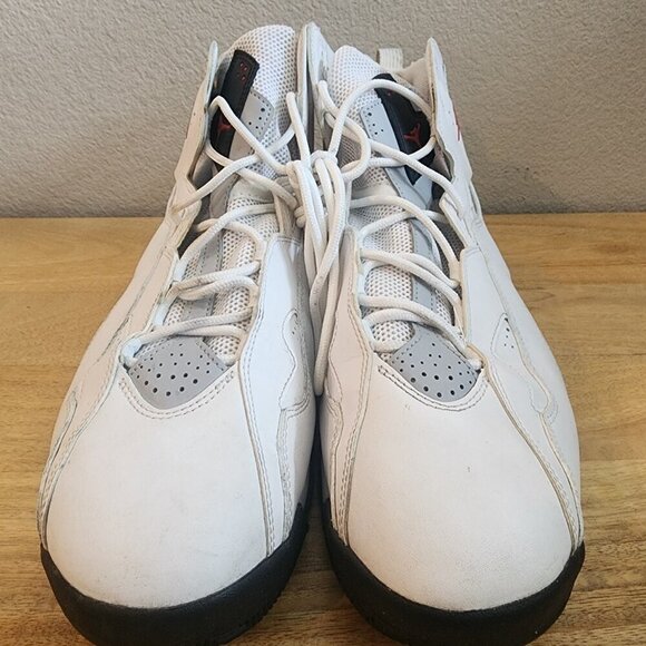 Air Jordan True Flight White Cement Basketball Sneakers 342964-104 Mens 12 main image 11